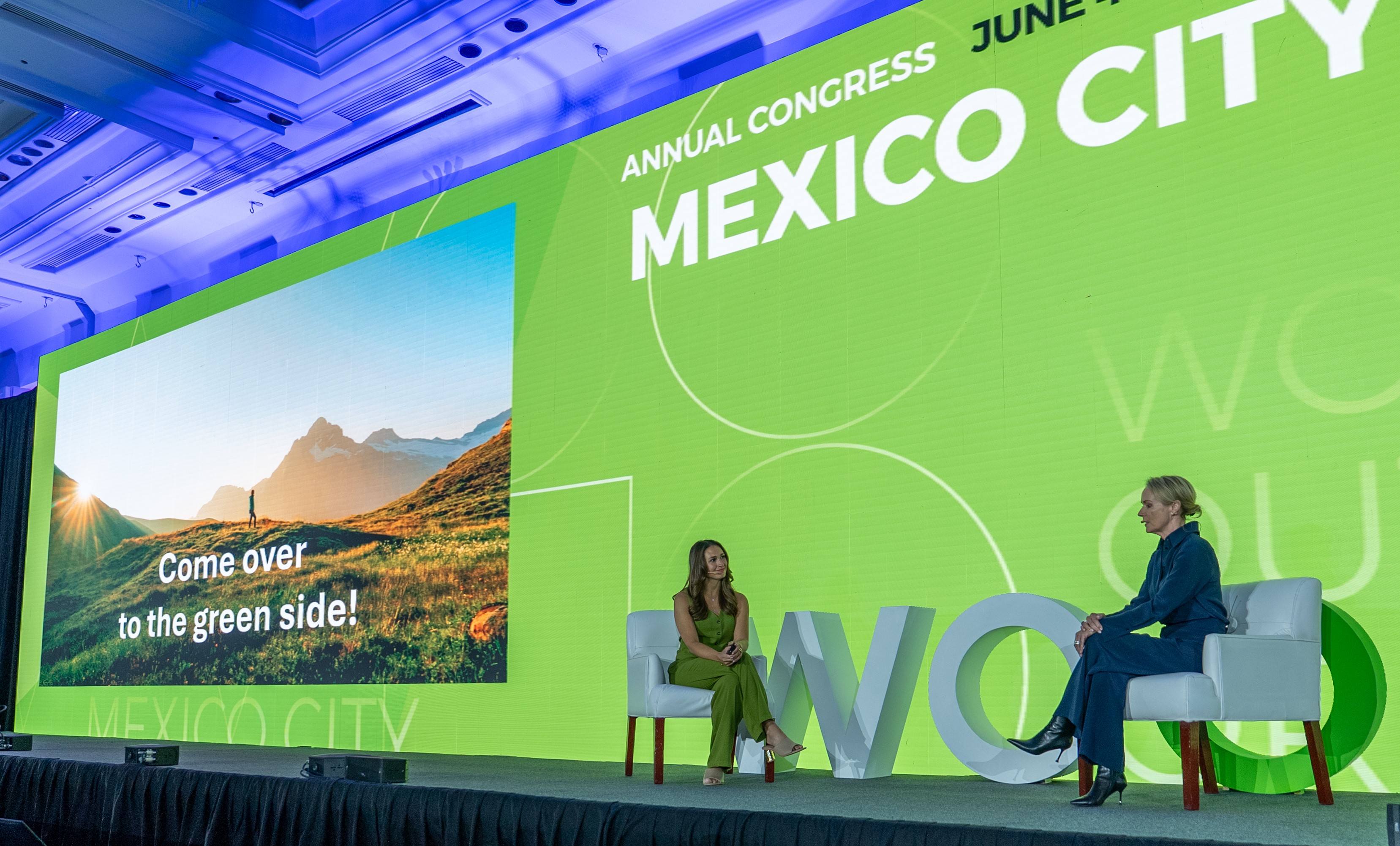 blowUp and Omnicom at WOO-Congress: 'Come over to the green side!'