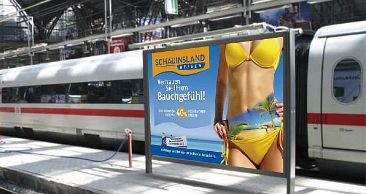 Schauinsland-Reisen setzt auf Außenwerbung