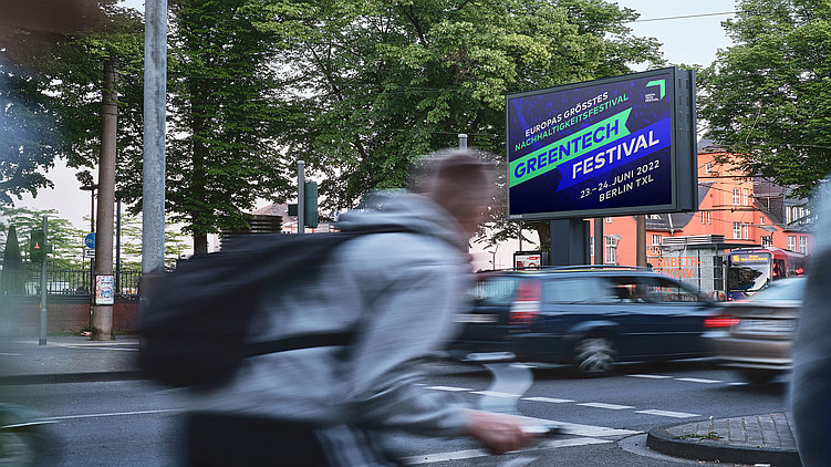 Nachhaltigkeits-Kampagne gestartet: Ströer unterstützt das GREENTECH FESTIVAL