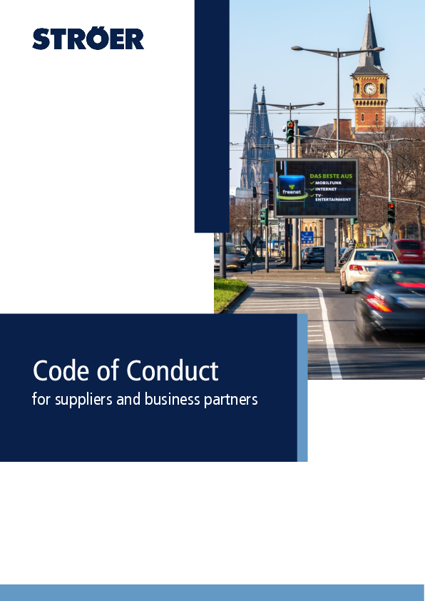 Code of Conduct for suppliers and business partners
