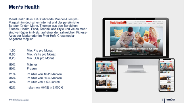Men'sHealth OnePager