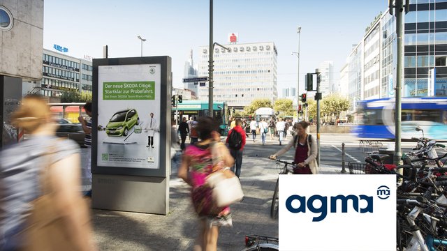 Reichweiten der ma 2019 Plakat auf konstant stabilem Niveau