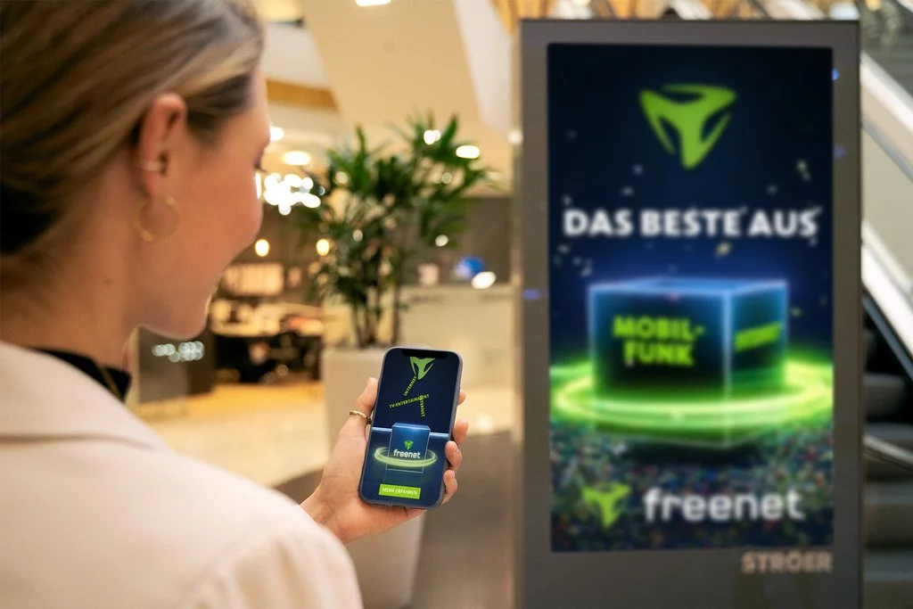 freenet - Crossmediale Markenbekanntheits-Kampagne