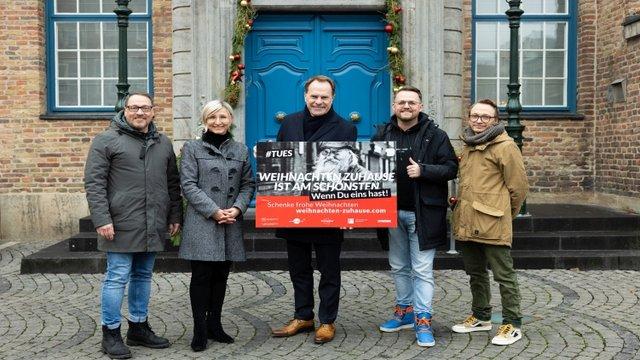 Ströer supports the "Christmas at home" campaign again this year