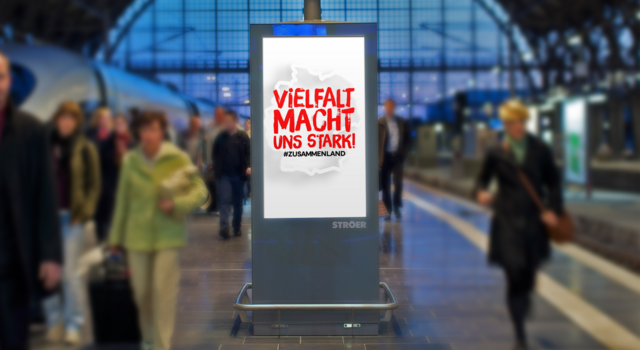 Große deutsche Qualitätsmedien und Medienhäuser starten Kampagne „#Zusammenland – Vielfalt macht uns stark“