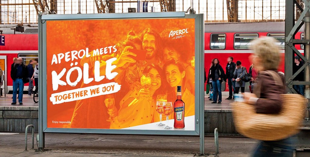 Aperol - City-Takeover in Köln