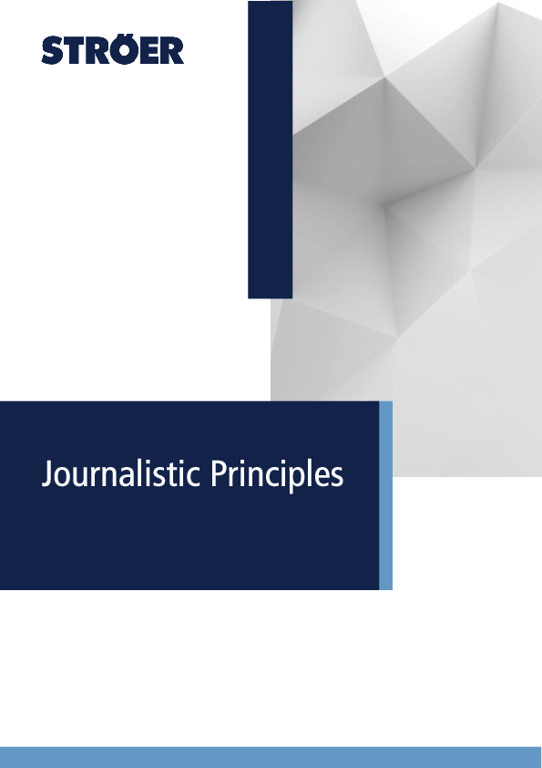 Stroeer Journalistic Principles