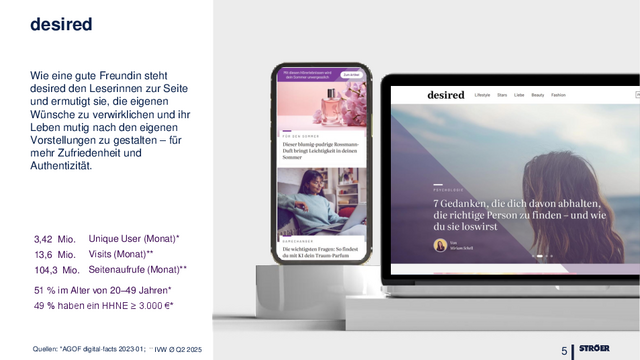 desired.de OnePager