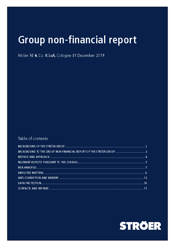 Non Financial Group Report 2019
