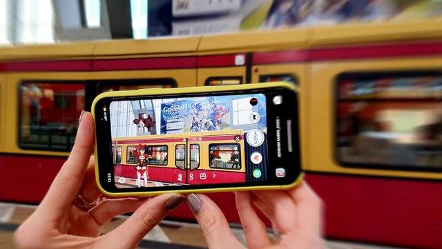 miHoYo​ - Augmented-Reality-Kampagne zu Genshin Impact