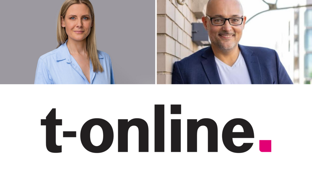 t-online verstärkt sich mit zwei News-Profis: Philipp Michaelis wird Bereichsleiter Aktuelles, Christin Brauer ist neue Head of Audiovisuelles 