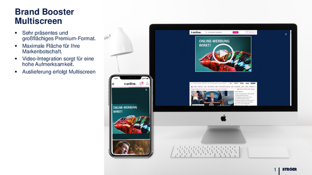 OnePager Ströer Multiscreen Brand Booster