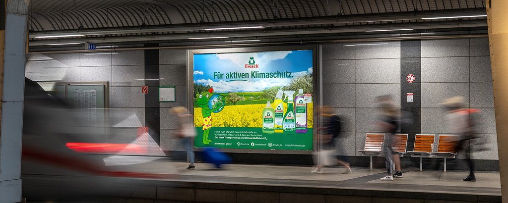 Frosch - Imagekampagne für Nachhaltigkeit
