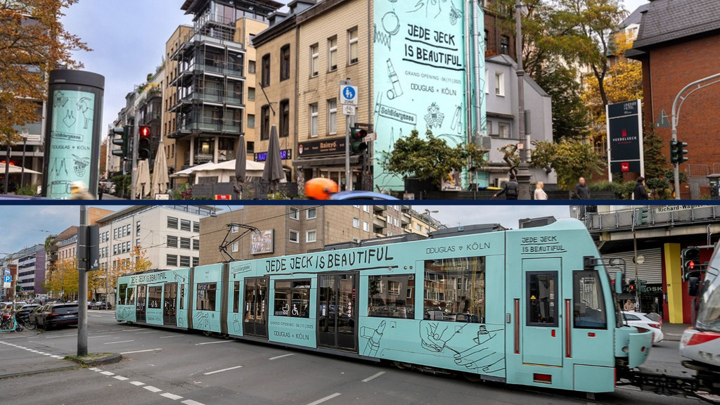 Kölns Straßen im DOUGLAS-Look: Ströer begleitet Flagship-Store-Opening mit crossmedialer Kampagne