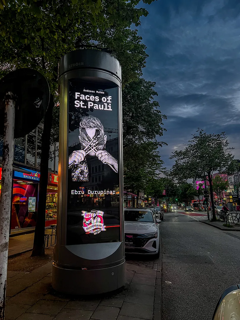 Ströer unterstützt digitale Ausstellung „Faces of St. Pauli“ in Hamburg